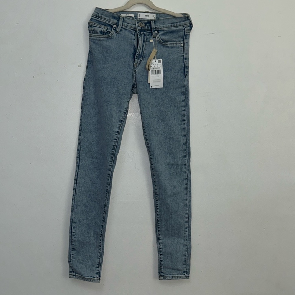 NWT MNG Blue (Acid Wash) Skinny  Regular Mid Waist Jeans